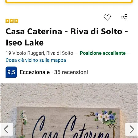 Holiday home Casa Caterina - - Iseo Riva di Solto